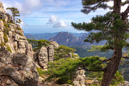 Les Aiguilles de Bavella (forchi di Bavedda )