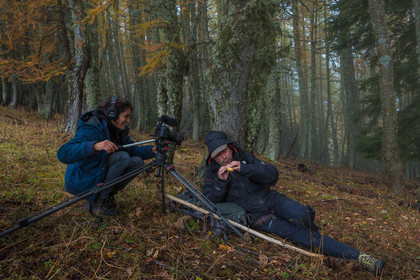 Making of du film La vallée des loups