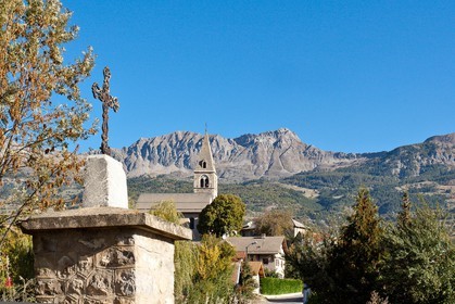 Pays de Serre-Ponçon, village de Chorges