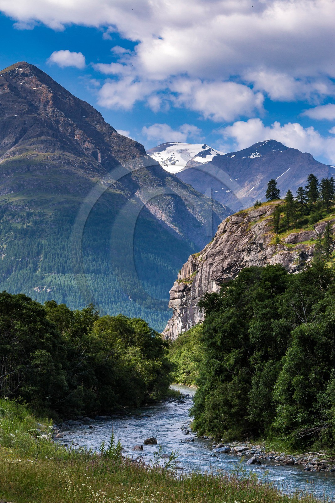 Bonneval-sur-Arc, le Rocher du Château