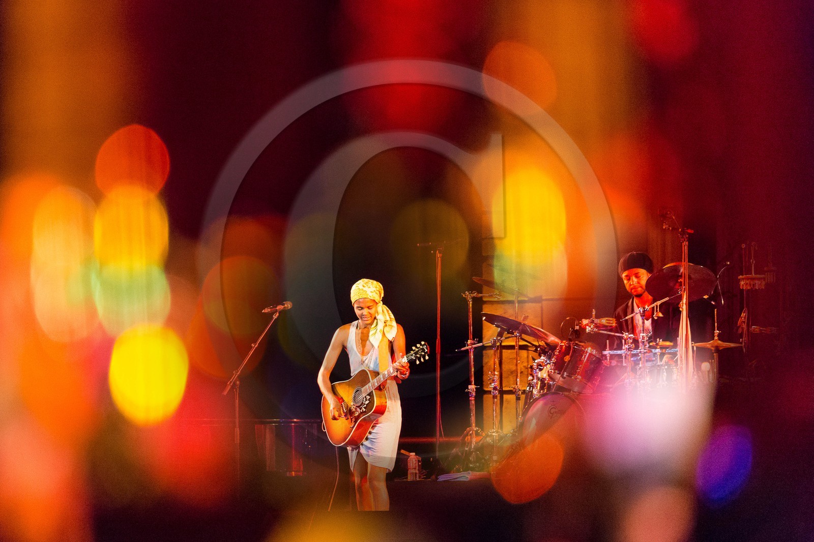 Barcelonnette, Festival des enfants du Jazz 2012, concert de Ayo