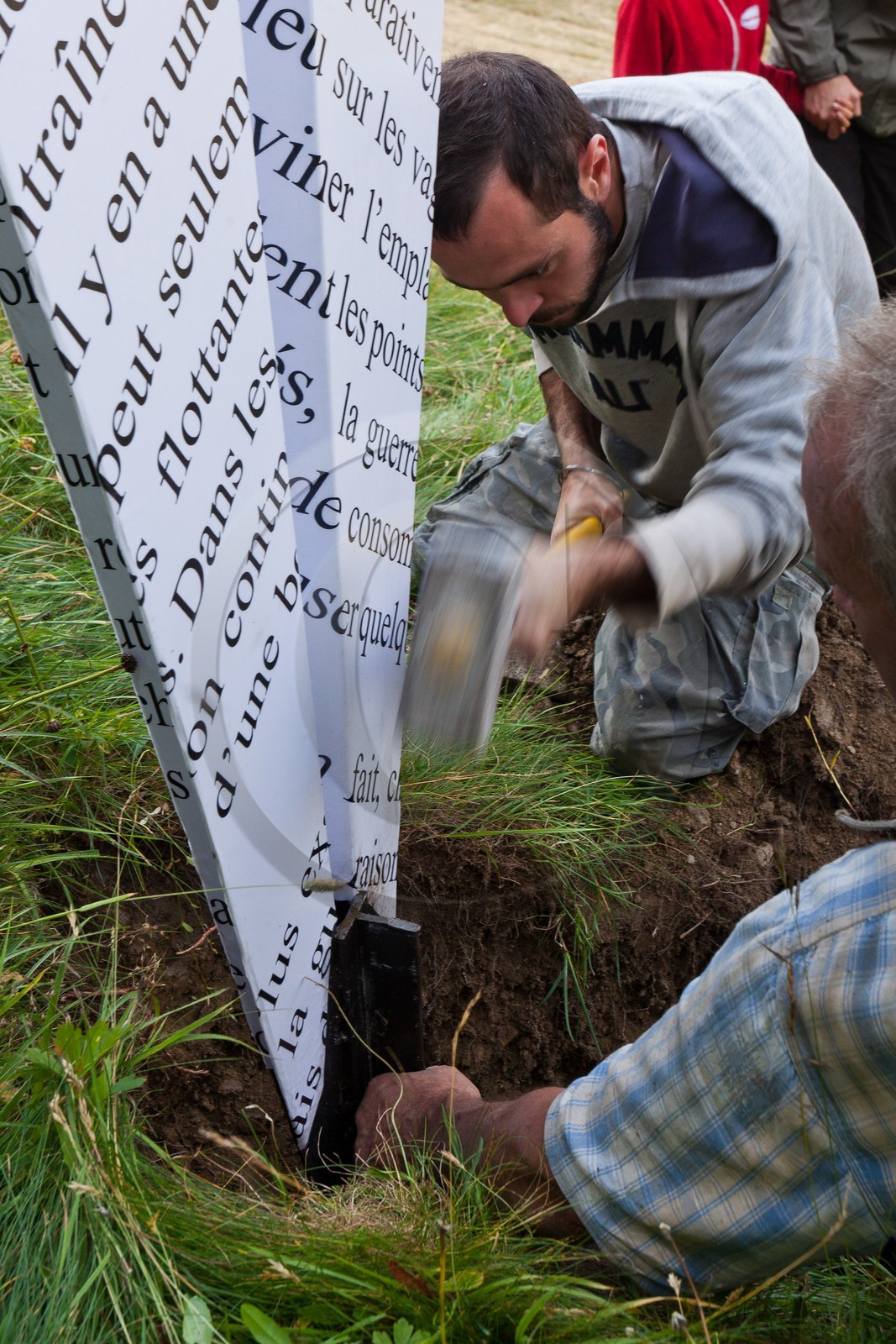 Sentiers Art et Nature Queyras et Val Varaita, Luciano di Rosa
