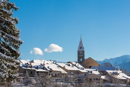 Pays de Serre-Ponçon, village de Chorges