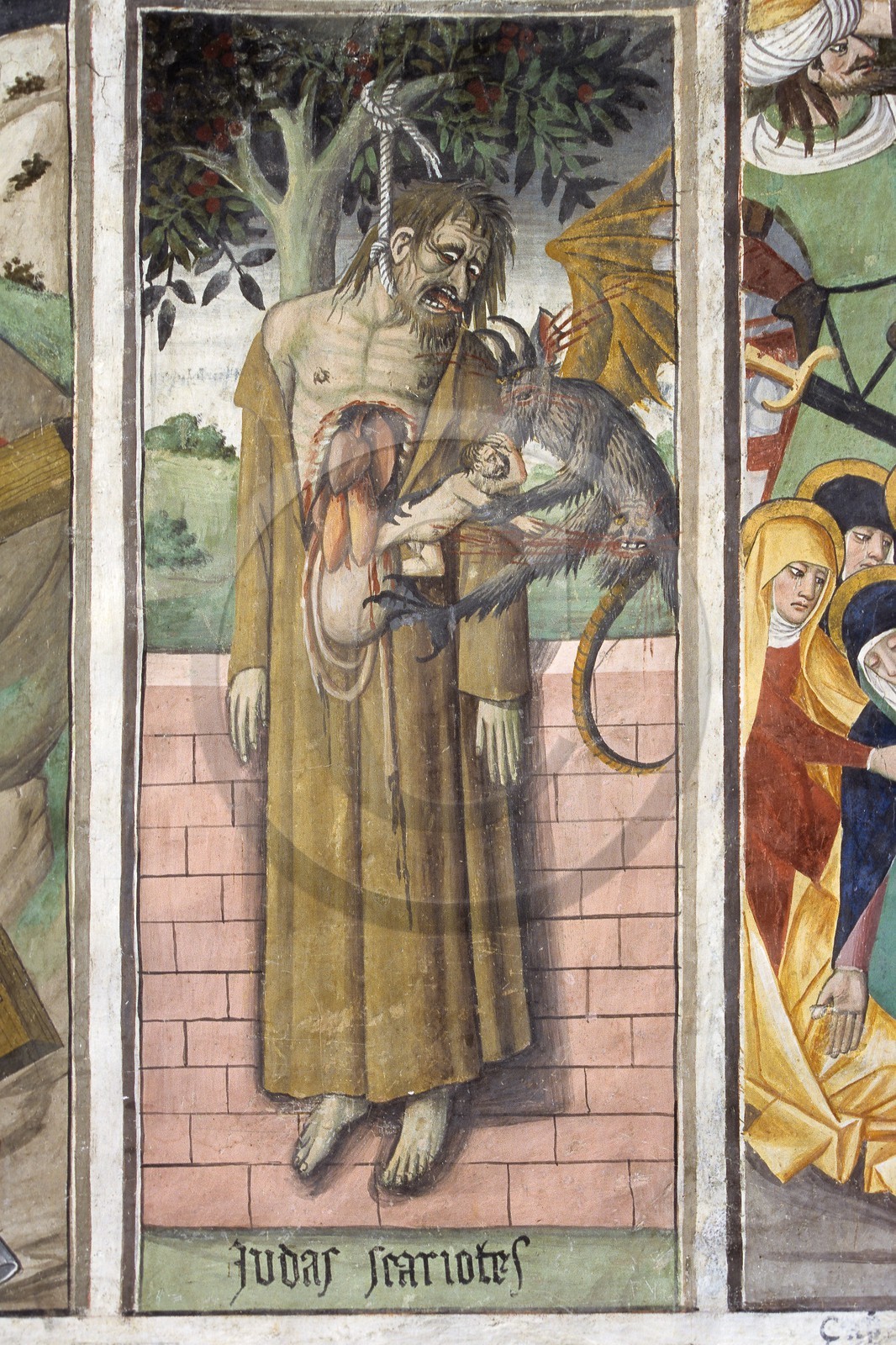 Fresques murales du Sanctuaire Notre-Dame des Fontaines