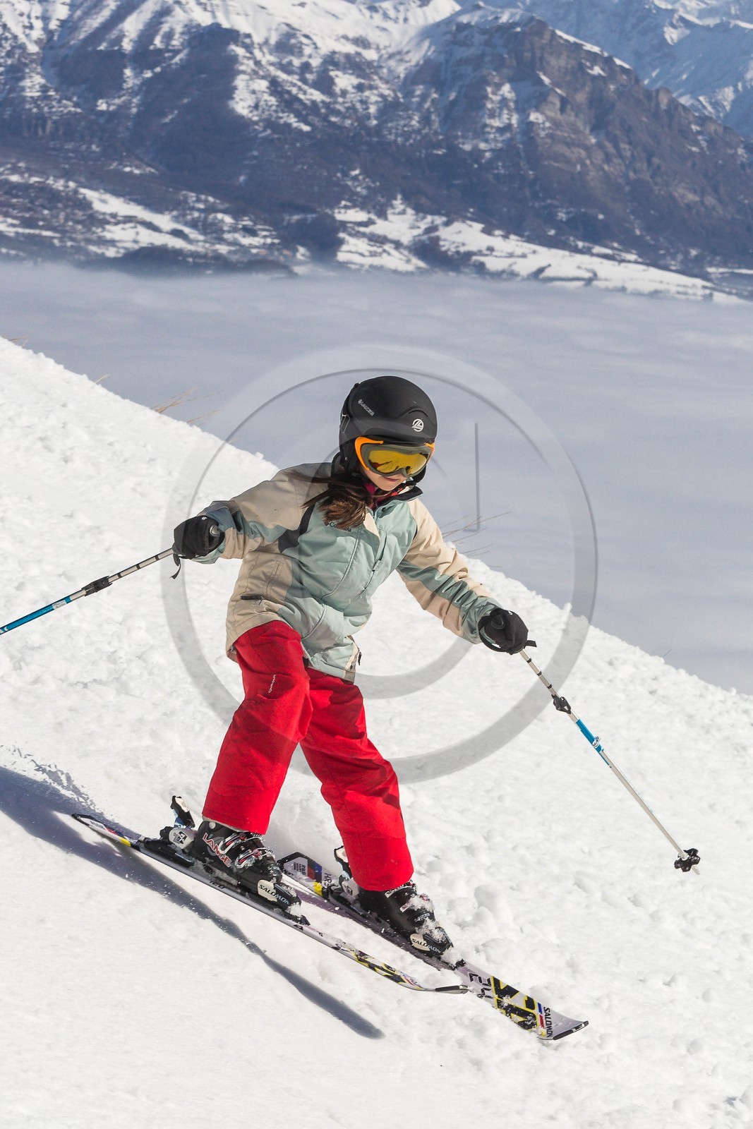 vallée du Champsaur, station de ski de Laye-en-Champsaur