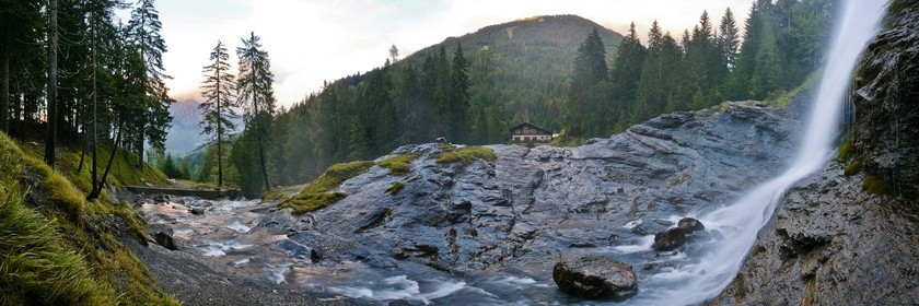 Réserve naturelle de Sixt-Passy, Cascade du Rouget