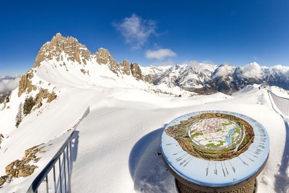 Pays de Serre-Ponçon, Réallon et les Aiguilles de Chabrières, table d'orientation