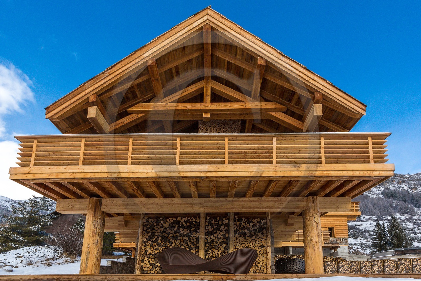 Serre-Chevalier,  Chalet Montagnole, Remi Mouilleron architecte d'intérieur