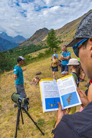 Fabrice Morin, accompagnateur en moyenne montagne