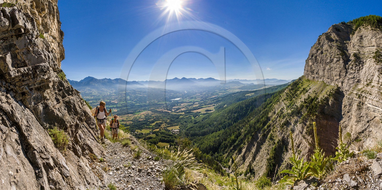 Vallée du Champsaur,  La Fare-en-Champsaur, randonnée de Moute