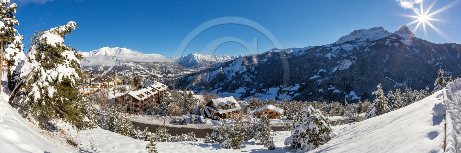 Praloup, hameau des Molanès à Pra-Loup 1500