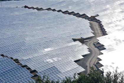 La plus grande centrale solaire photovoltaïque de France