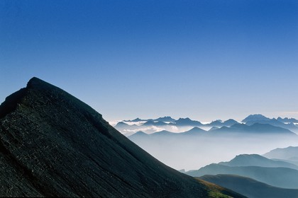 Du sommet du Mont Mounier (altitude 2817)