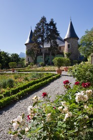 Château de Picomtal,  les jardins du château