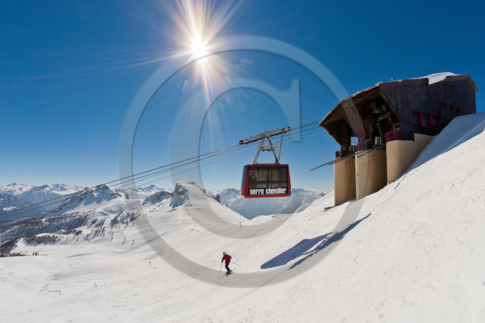 Sommet de Serre-Chevalier, 2491m