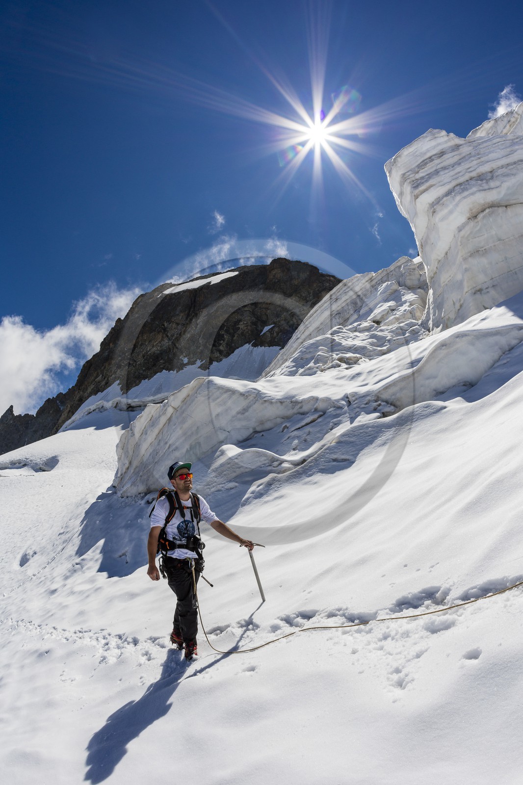 Découverte des glaciers avec Christophe Dureau, guide de haute montagne