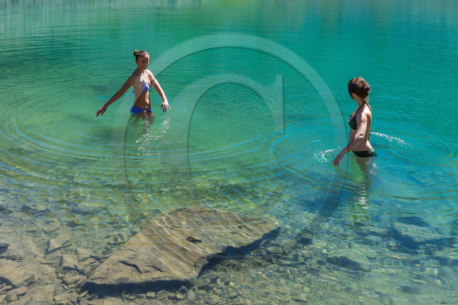 Vallon du lauzanier, Lac Derrière-la-Croix 2428 m