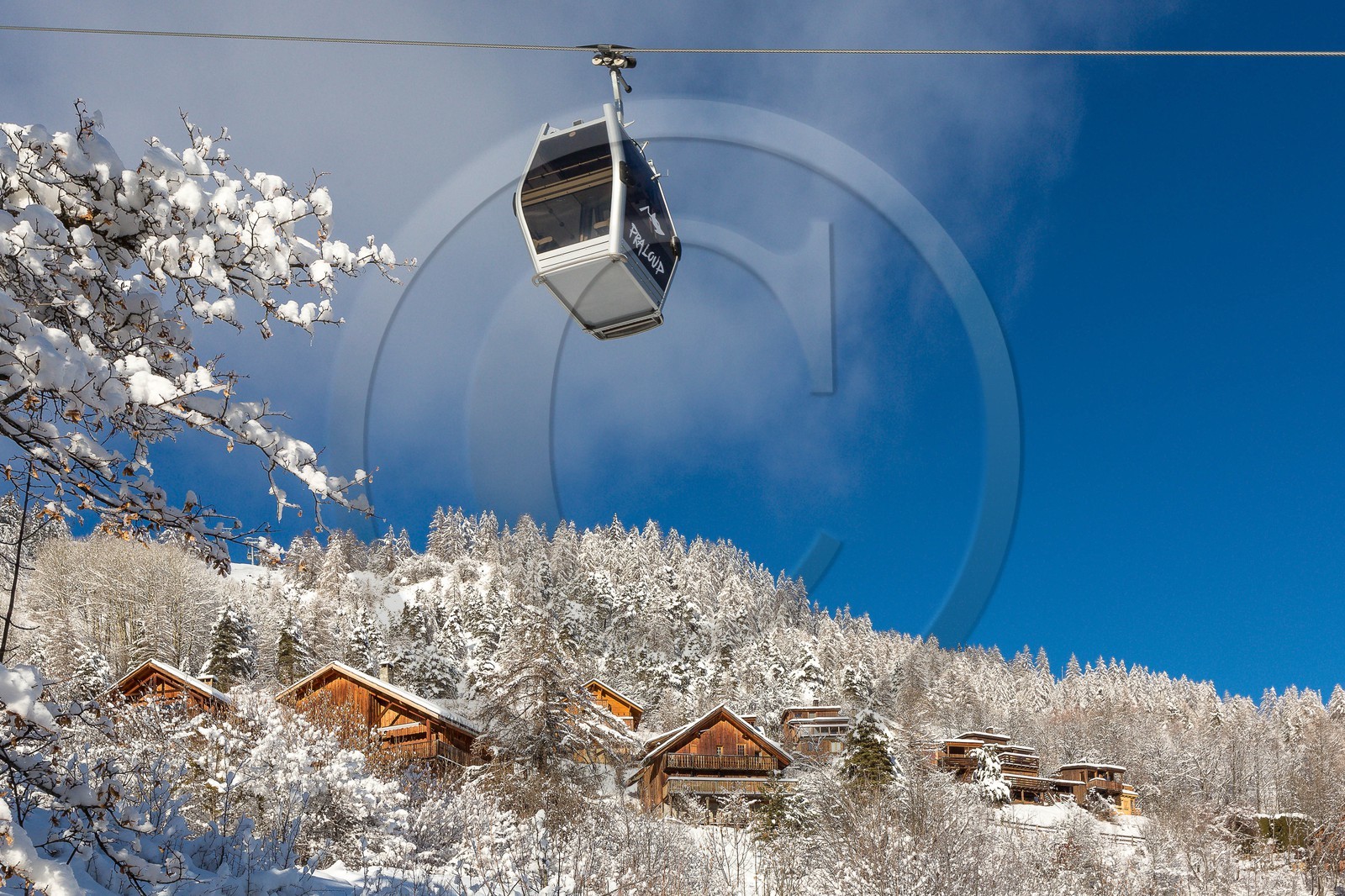 Praloup, hameau des Molanès à Pra-Loup 1500