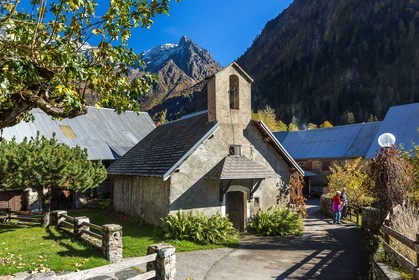 Vallée du Béranger village de Valjouffrey, hameau de Valsenestre