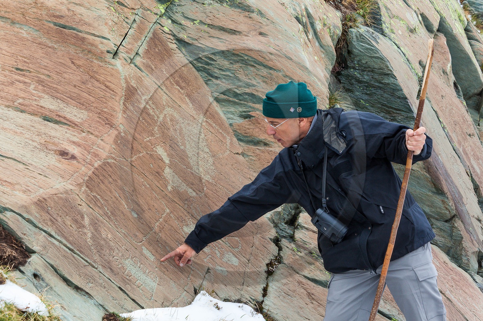 Vallée des Merveilles, gravures rupestres