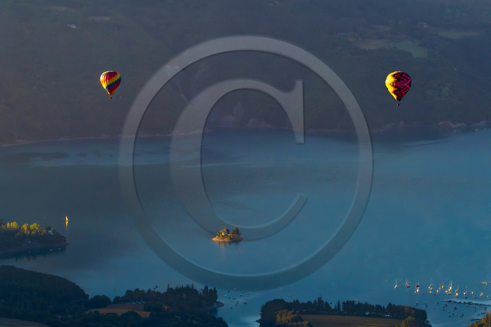 Vol en montgolfière