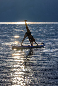 Yoga sur paddle, Serre-Ponçon Aloha
