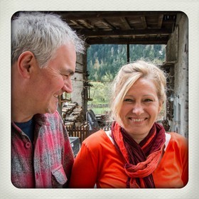 Valsenestre, Hélène Pinto, gîte La Bérangère et Claude Pinto, forestier