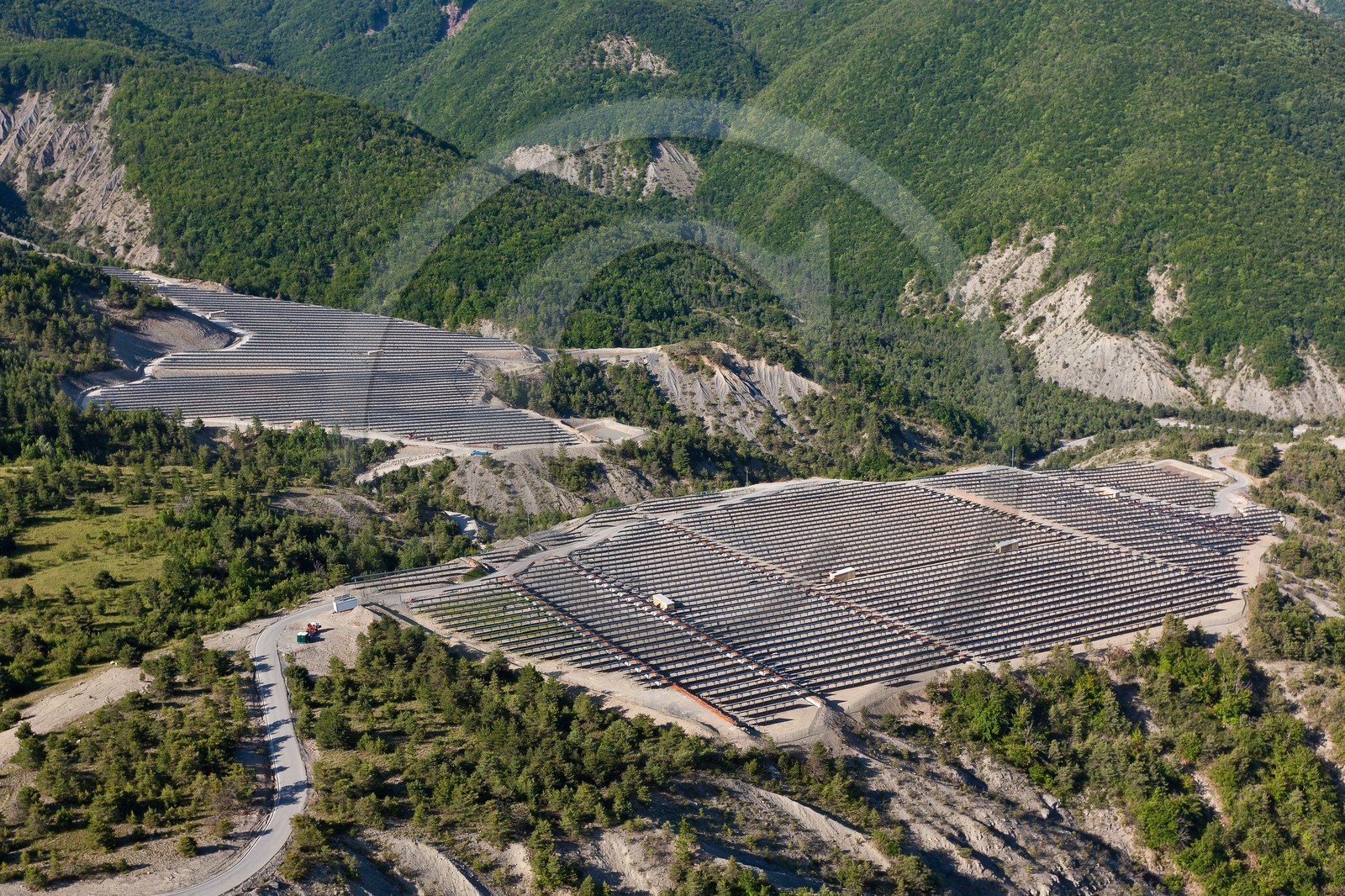 La plus grande centrale solaire photovoltaïque de France