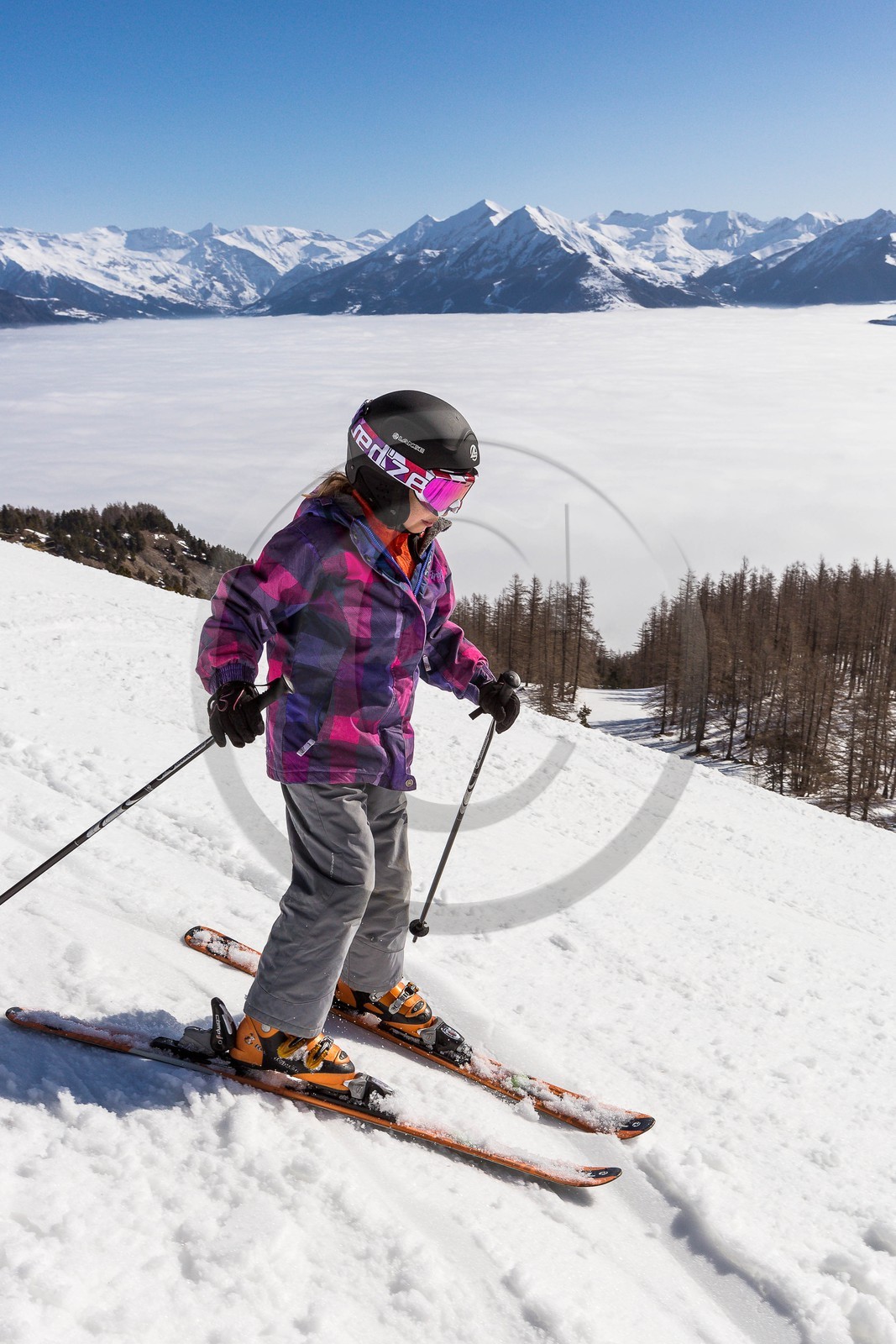 vallée du Champsaur, station de ski de Laye-en-Champsaur