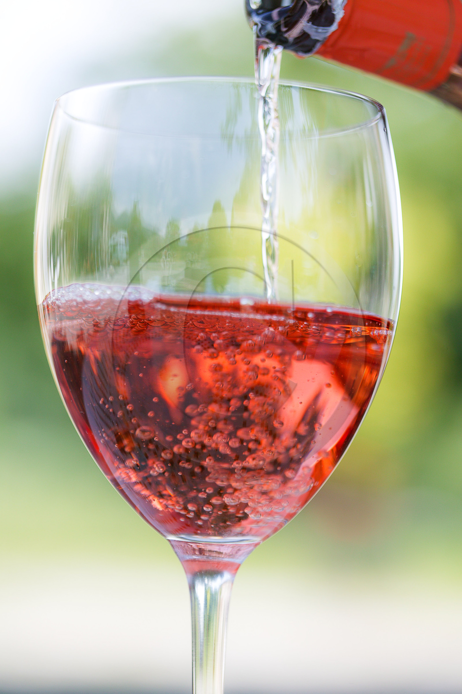 Auberge du Moulin, vin rosé