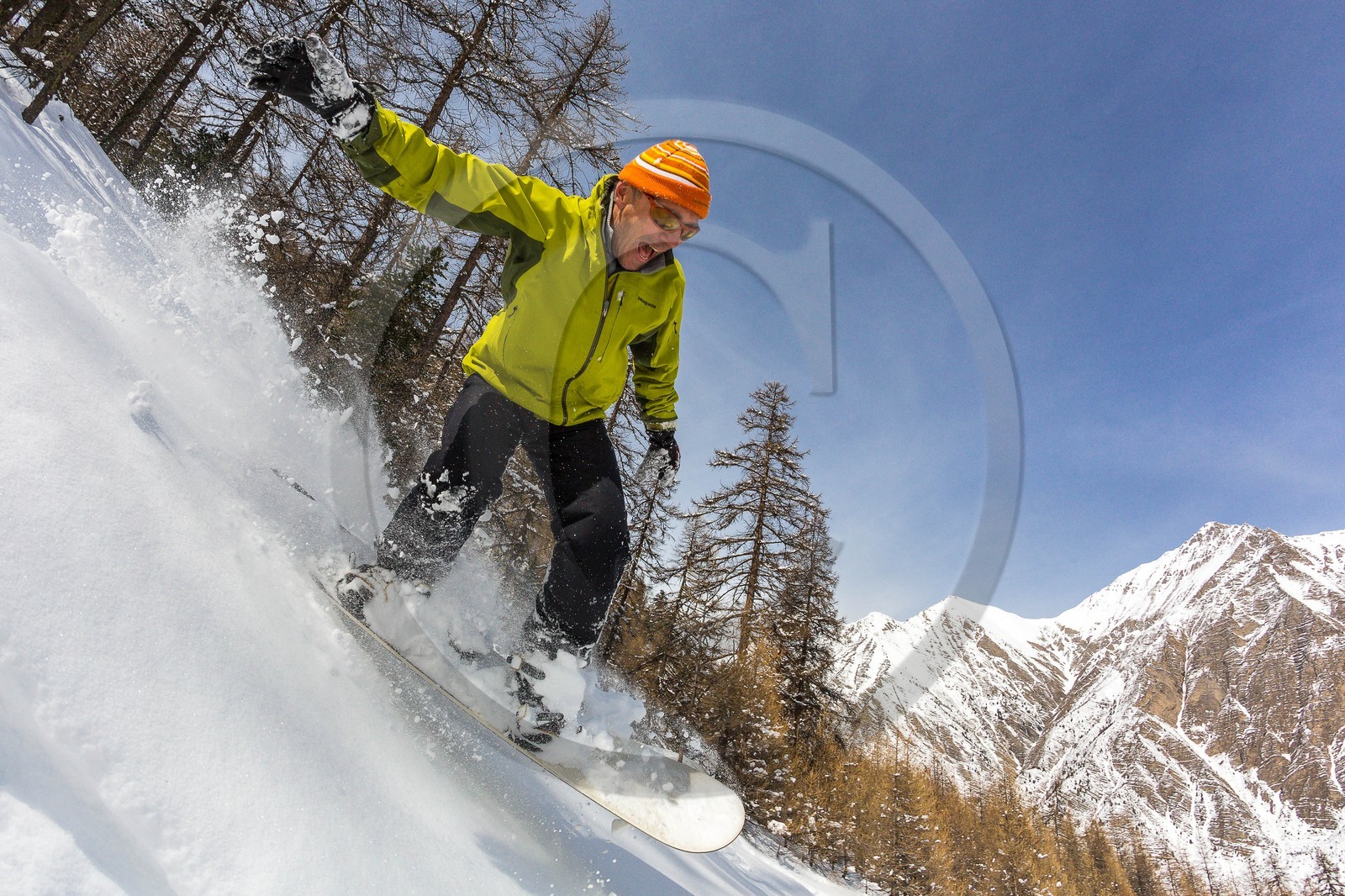 Crévoux, surf des neige, snowboard