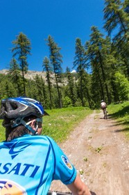 Réallon, vtt à Plate Longue