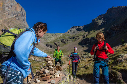 Grand tour des Ecrins, Lac de L'Eychauda