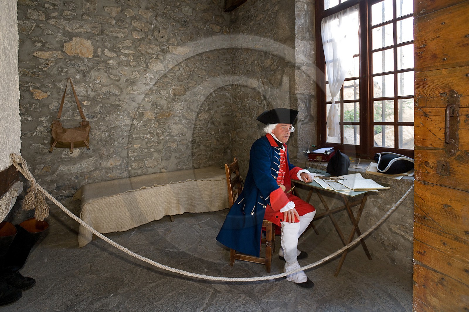 Briançon, l'association Les regiments du passé reconstituent la vie civile et militaire