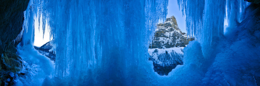Vallée de Freissinières, Cascades de glace et La Tête de Gramuzat