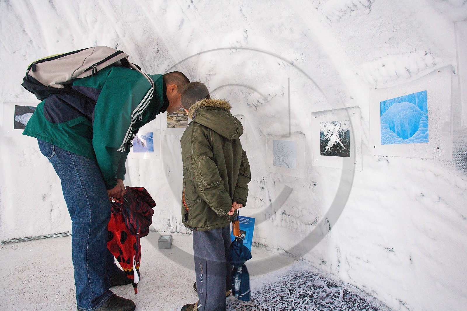 Monaco, exposition de Bertrand Bodin Délices de gel