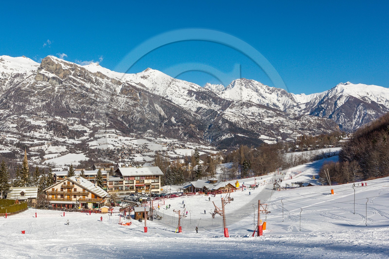 station village de Saint-Léger-les Mélèzes