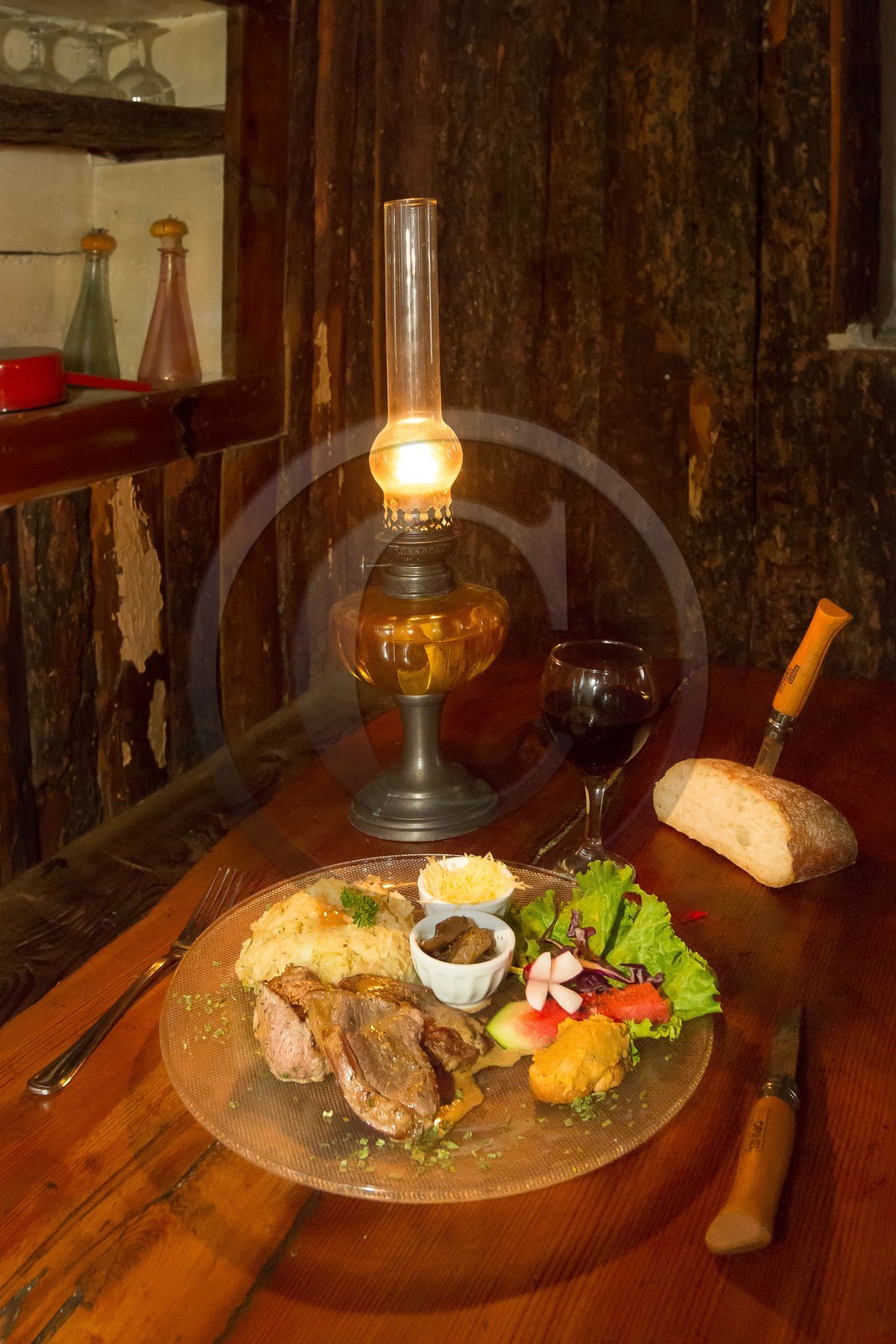 Col de La Bonette-Restefond,  Restaurant d'altitude Halte 2000