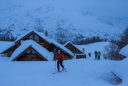 Névache, refuge Buffère , départ ski de randonnée
