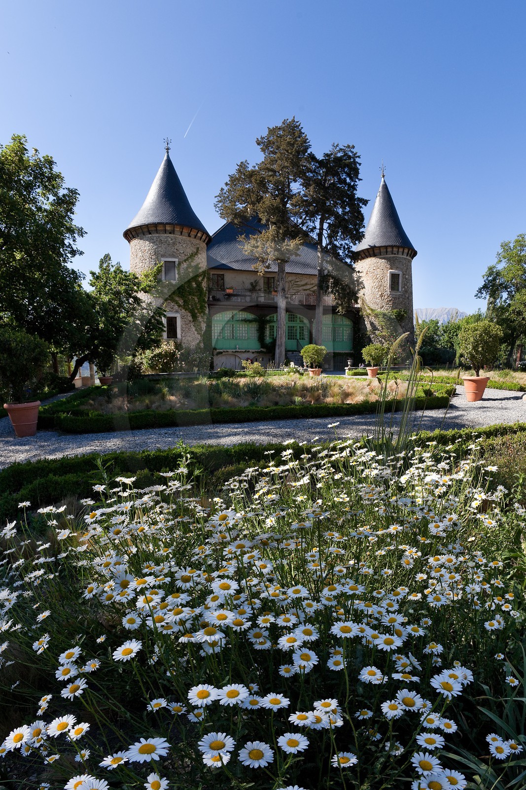 Château de Picomtal,  les jardins du château