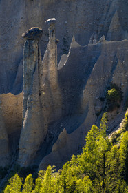 Montgellafrey, cheminées de fées