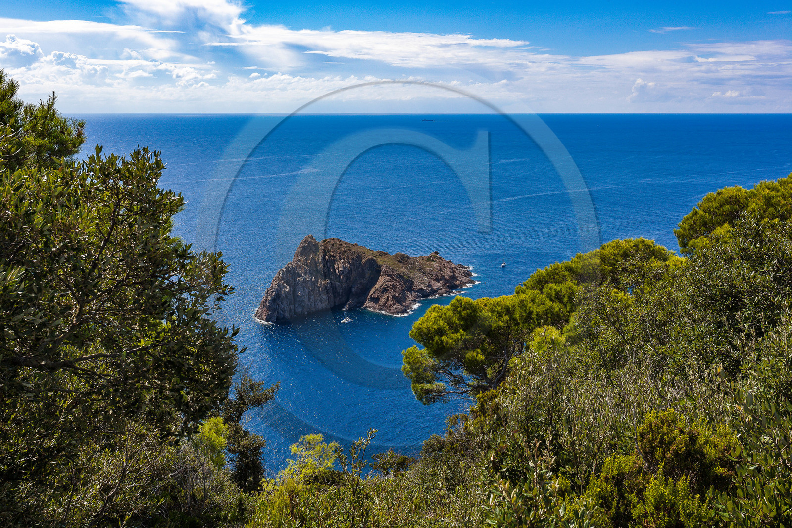 Parc national de Port-Cros, randonnée vers le Mont Vinaigre