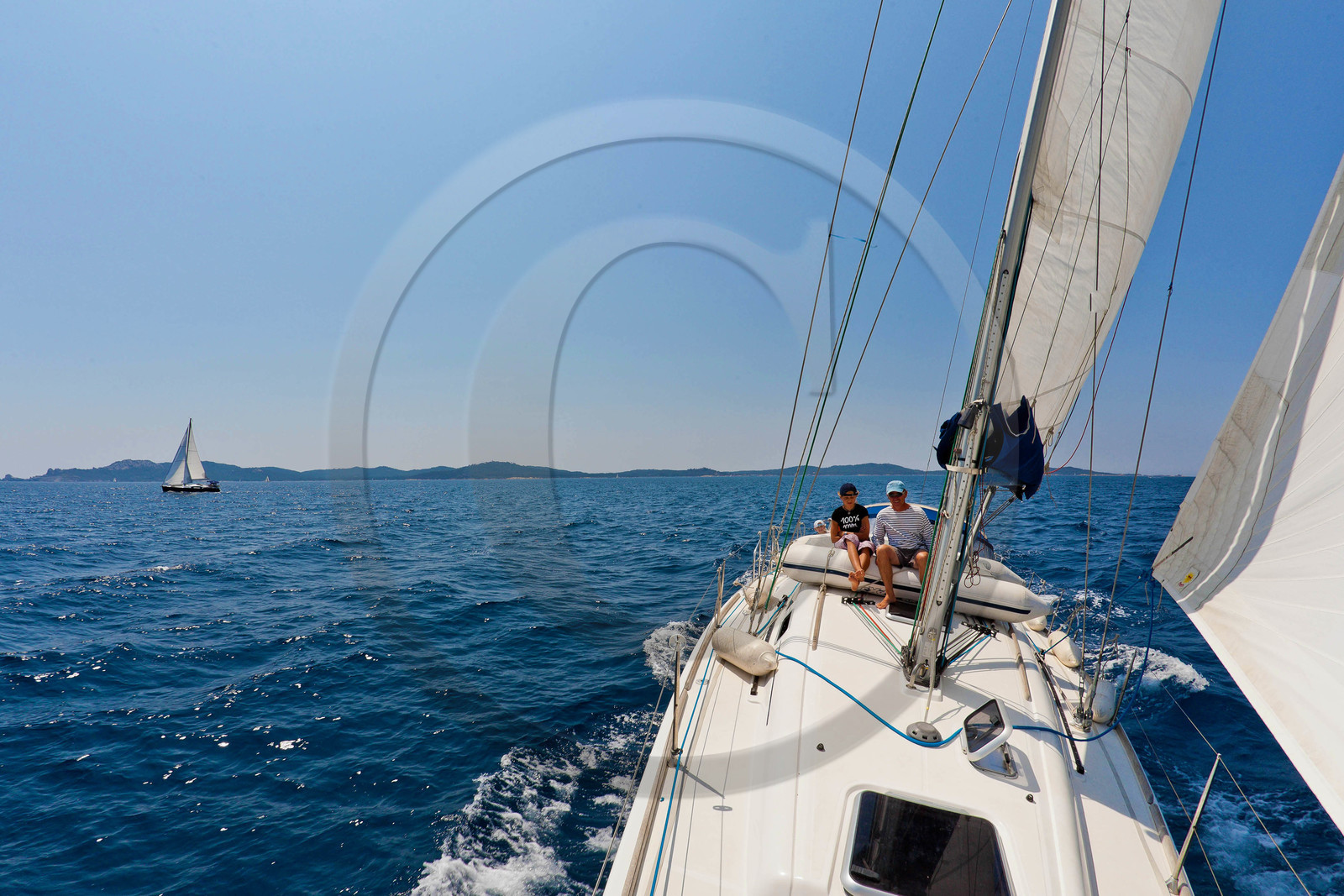 Parc national de Port-Cros, croisière en voilier