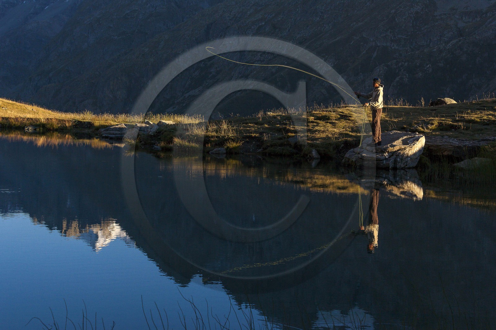 Pêche à la mouche au Lac du Pontet et la Meije