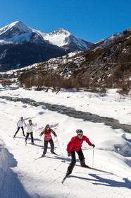 Saint-Paul-sur-Ubaye, Ski nordique, ski de fond