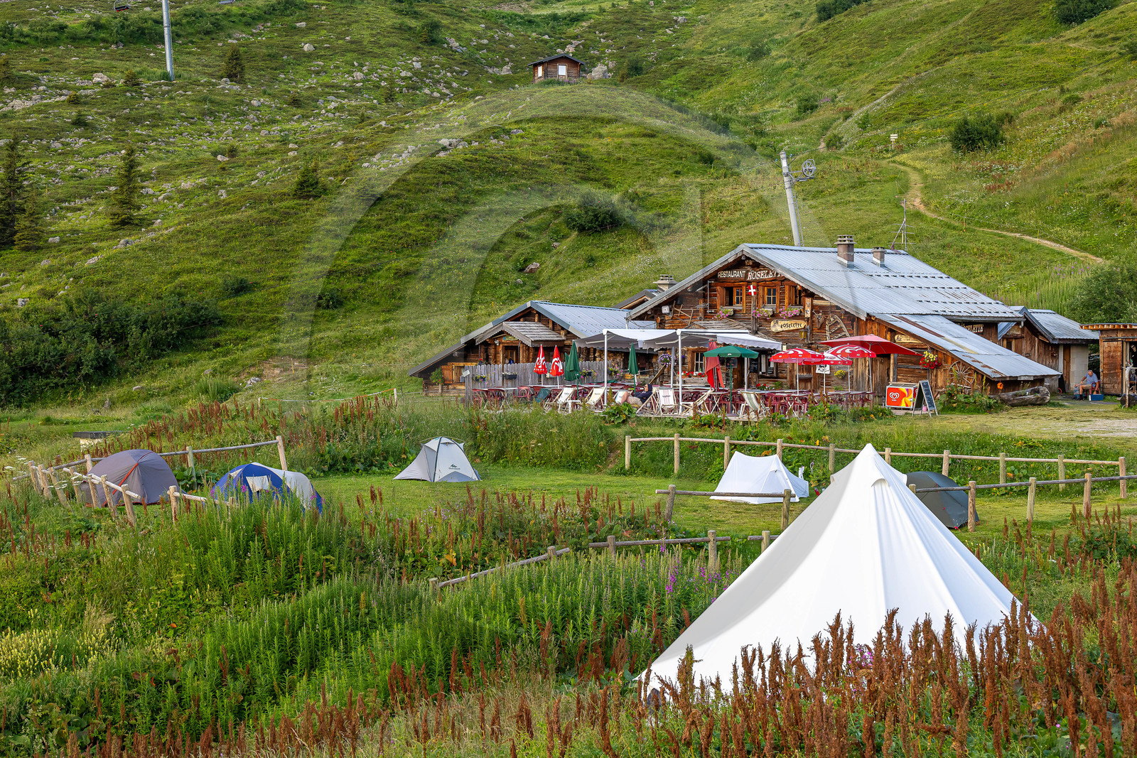 Les Contamines-Montjoie, Refuge La Roselette