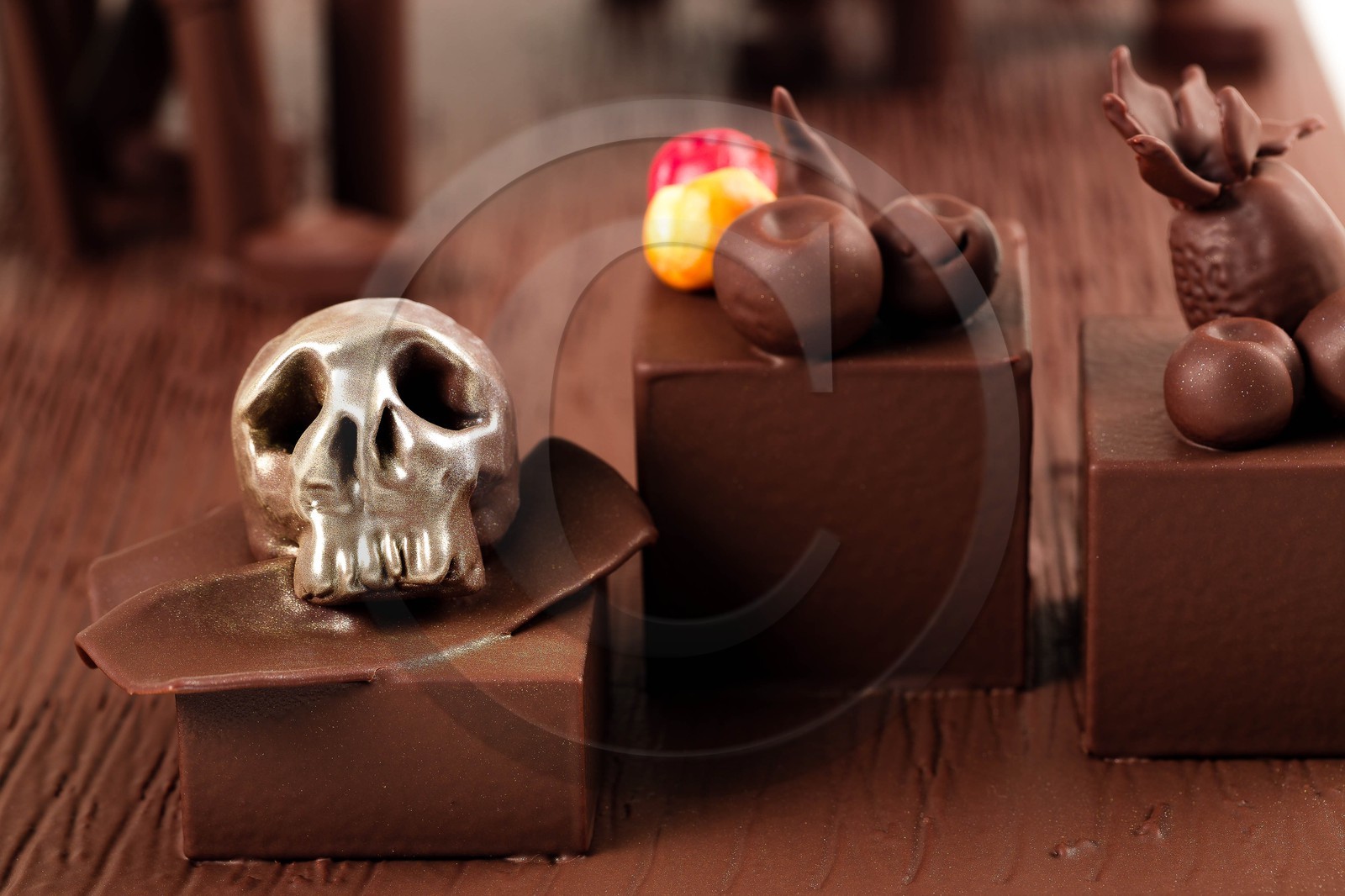 Exposition Influences, Petite histoire de l'art en chocolat par Luc Eyriey