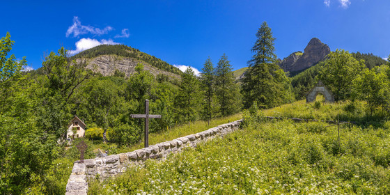 Ancien village abandonné de Chaudun