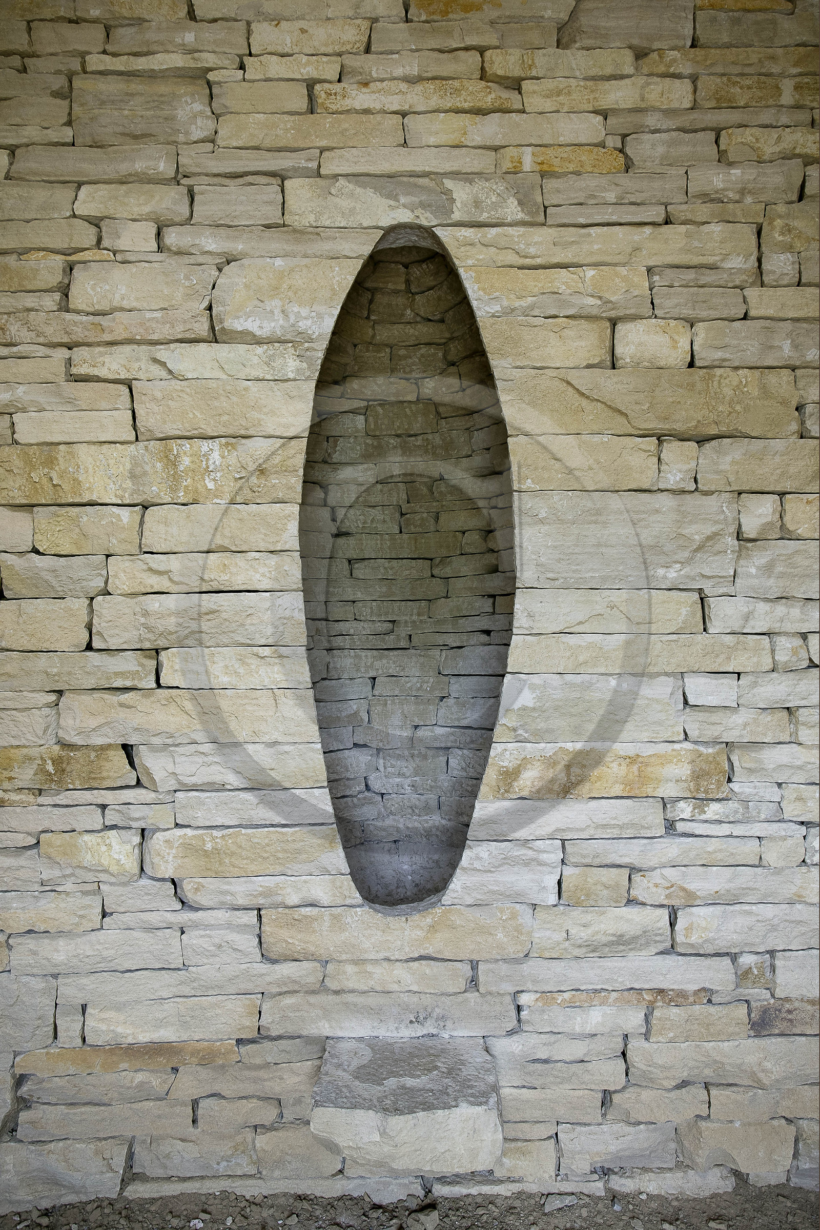 Refuge d'Art Chapelle Sainte-Madeleine d'Andy Goldsworthy