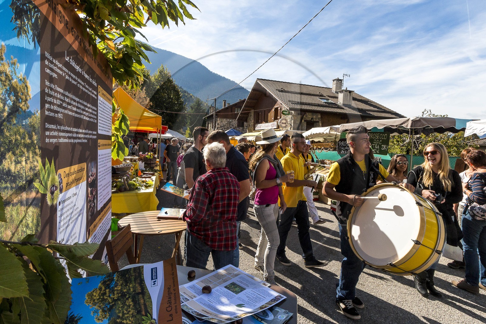 Valdeblore, Fête des Châtaignes à Valdeblore-La Bolline
